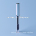 5ml mascara eyelash brush transparent tube with shiny silver plating cap